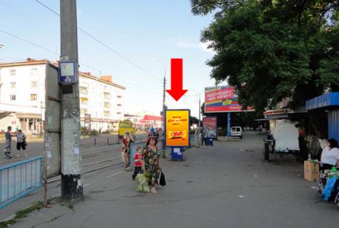 Ситилайт A в Житомире, 1.8x1.2  Небесної сотні вул. (кол. Московська вул.) / Київська вул., біля ЦУМу, на світлофорі фото 1