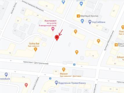 Ситискролл B в Николаеве Соборна вул., 9 схема