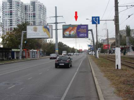 Білборд, Бігборд (Борд)  + у Одесі, 3x6  Люстдорфська дорога, 125/1 - Левітана вул. Фото 1