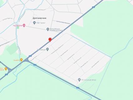 Билборд A в Драгомирчанах, 3x6  с. Драгомирчани, Миру вул., в'їзд в місто схема