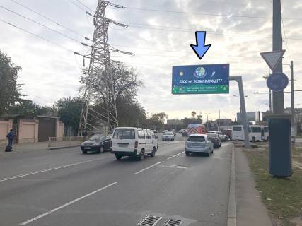 Билборд A в Одессе, 3x6  Люстдорфська дорога - Глушко вул., з центру фото 1
