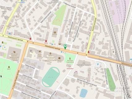 Ситилайт B в Ивано-Франковске Незалежності  перед Космос №2  центр схема