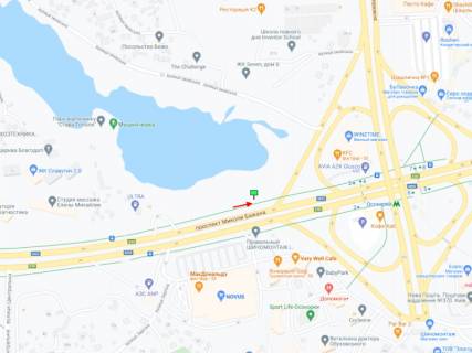 Призма B в Киеве Бажана пр., за ст. м. "Осокорки" - 394646 схема