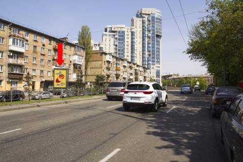 Скроллер A в Киеве, 1.8x1.2  Алмазова вул. (колиш. Кутузова вул.), 1, роздільник, в сторону пл. Слави - 470596 фото 1