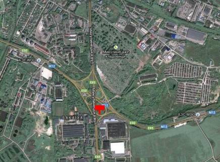 Билборд A в Тернополе, 3x6  Микулинецька вул. / Будного вул., Кленовий міст схема