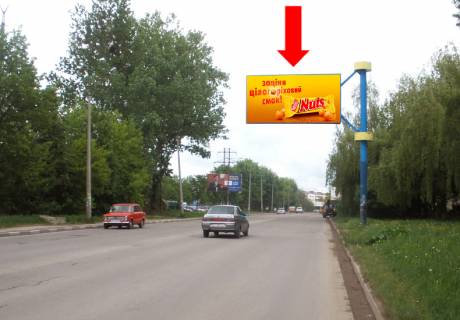 Білборд, Бігборд (Борд)  A у Івано-Франківську, 3x6  Довженка вул., 6 Фото 1