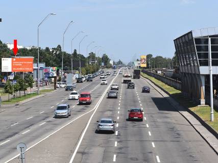 Білборд, Бігборд (Борд)  B у Києві, 3x6  Броварський пр., 27, біля McDonalds's, ст. м. "Дарниця", з центру Фото 1