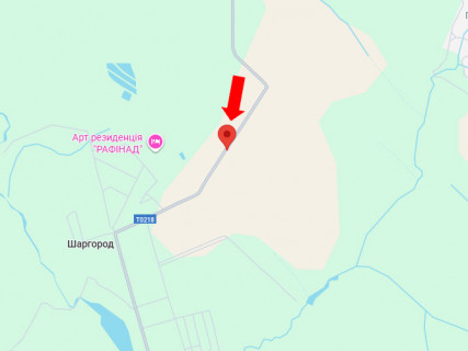 Билборд B в Шаргороде, 3x6  Леніна вул. схема