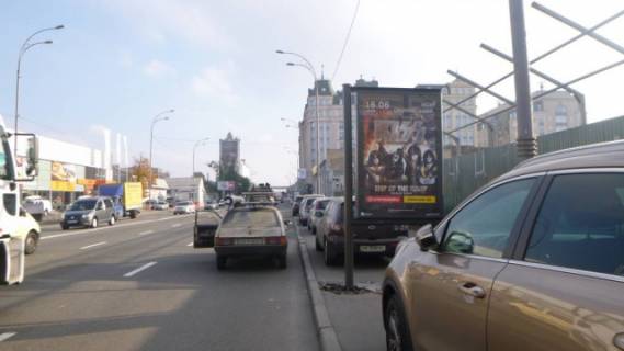 Ситискролл A в Киеве, 1.8x1.2  Набережно-Хрещатицька вул., 49а - Щекавицька вул., навпроти автосалону Mitsubishi, в центр фото 1