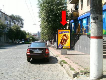 Ситилайт A в Кропивницкий (Кировоград), 1.8x1.2  В. Перспективна вул. (кол. Маркса вул.), 20, біля магазину "Малишандія" фото 1