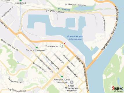 Сiтiлайт B у Києві Туровская ул., 36 схема