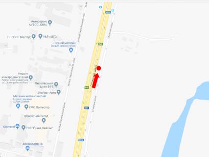 Призматрон, Призма A у Києві, 3x6  Столичне шосе - 800 м. від пр. Науки, в сторону Наддніпрянського шосе, центру - 457142 схема