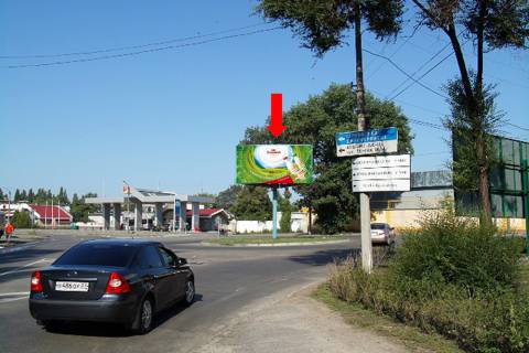 Билборд  в Кременчуге, 3x6  Леонова вул. / Ярмаркова вул. фото 1