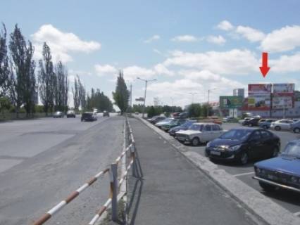 Билборд A в Кривом Роге, 3x6  Вечірній бул., 33, ТЦ "Сільпо", ТЦ "Фокстрот", верхній фото 1