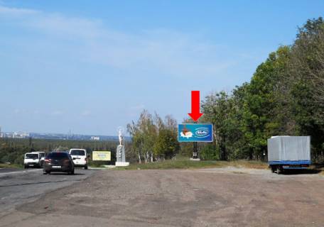 Білборд, Бігборд (Борд)   у Сумах, 3x6  Харківська вул. / Прикордонна вул., в центр Фото 1