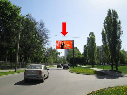 Білборд, Бігборд (Борд)   у Харкові, 3x6  Олімпійська вул. / Ландау пр. (кол. 50 років СРСР пр.), в бік Григоренка пр. Фото 1