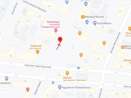 Ситискролл A в Николаеве Соборна вул., 9 схема