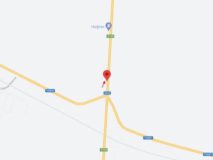 Білборд, Бігборд (Борд)  B у , , 6х3  М-18, км 228+226 (праворуч), Перед розв'язкою на м. Синельникове, біля АЗС НЕФТЕК схема