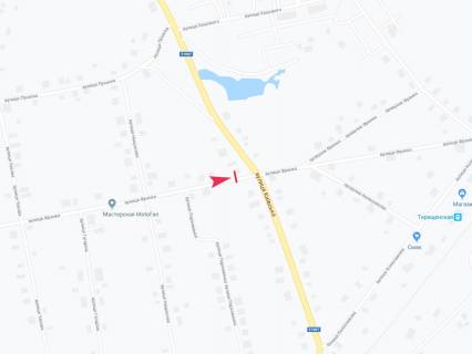 Білборд, Бігборд (Борд)  B у Воронежі, 3x6  Автодорога Шостка-Кролевець (Т19-07), 8км-700 вправо, смт Вороніж схема