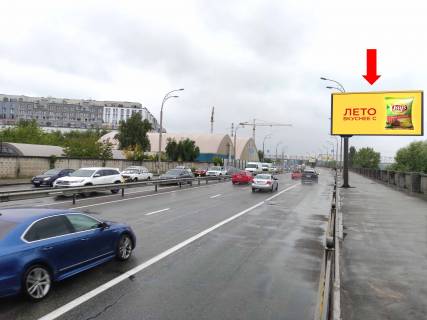 Призма  в Киеве, 3x6  Набережно-Рибальська вул., 550м до Подільсько-Воскресенського мосту, в бік Оболоні - 445444 фото 1