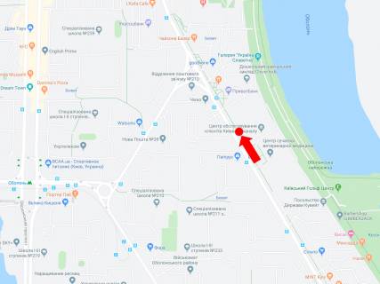 Призматрон, Призма  у Києві, 3x6  Героїв Сталінграда пр. 12-А, біля супермаркету "Сільпо", в сторону вул. Тимошенко - 445851 схема