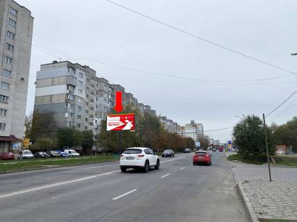 Билборд B в Хмельницком, 3x6  Прибузька вул., 34 фото 1