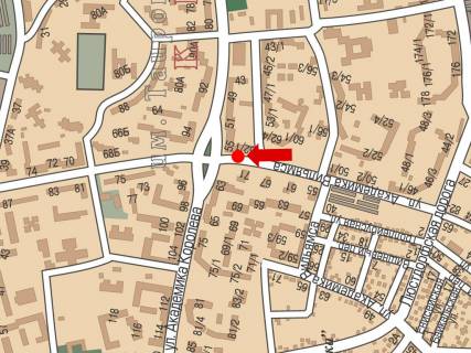 Билборд A в Одессе, 3x6  Вільямса вул. / Корольова вул., біля супермаркету "Таврия В" схема