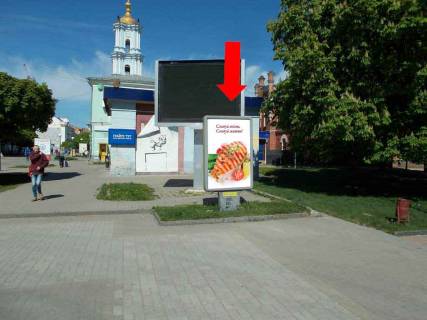 Ситилайт A в Сумах, 1.8x1.2  Соборна вул., сквер ім. Шевченка фото 1