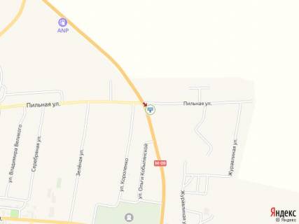 Билборд B в Жовкве Львівська вул., в'їзд в м. Жовква, в сторону м. Львів схема