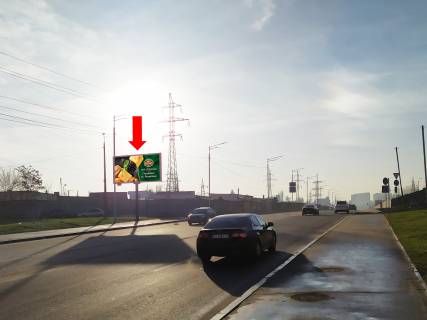 Билборд  в Киеве, 3x6  Кульженків сім'ї вул. (колиш. Дегтяренка вул.) - вул. Полярна, в сторону ТРЦ "Караван", вул. Лугова фото 1
