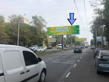 Билборд A в Одессе, 3x6  Князя Ярослава Мудрого просп. (Академіка Глушка просп.)., 26, в центр, правий фото 1