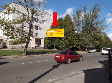 Білборд, Бігборд (Борд)   у Житомирі, 3x6  1-го Травня вул. / Франка вул., біля міської поліклініки №1 Фото 1