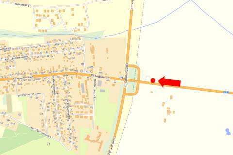 Билборд  в Львове, 3x6  Траса Львів-Тернопіль, с. Винники, в''їзд в місто схема