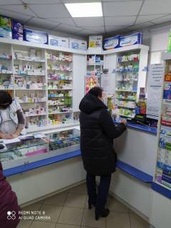 Видеоборд A у Первомайську Одеська вул., 78е, аптека "Мед Сервіс", №Юг025, прайс за ролик 10 сек 1 вихід/5 хвилин, з 8:00-22:00. Розрахунок для інших параметрів трансляції уточнюйте у менеджера. - 301484 Фото 1