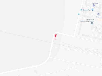 Білборд, Бігборд (Борд)  B у Меліоративному, 3x6  смт Меліоративне, залізничний переїзд схема