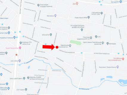 Билборд  в Харькове, 3x6  Краснодарська вул. 41 - пров. Балхашський, в бік пр. Тракторобудівників схема