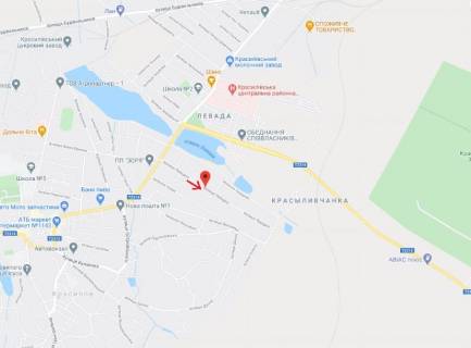 Білборд, Бігборд (Борд)   у Красилові, 3x6  Перемоги вул. схема
