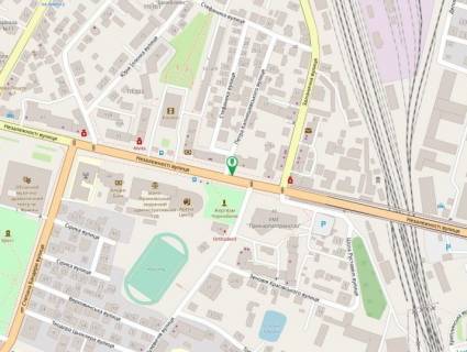 Ситилайт A в Ивано-Франковске Незалежності  перед Космос №1  центр схема