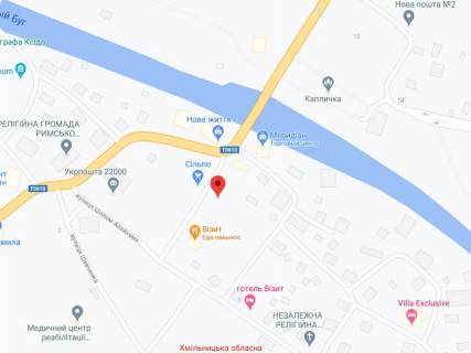 Видеоборд A у Хмільнику Свободи пр., 4, аптека "Конекс", прайс за ролик 10 сек 1 вихід/5 хвилин, на двосторонньому екрані, від 144 виходів на день. Розрахунок для інших параметрів трансляції уточнюйте у менеджера. - 301584 схема