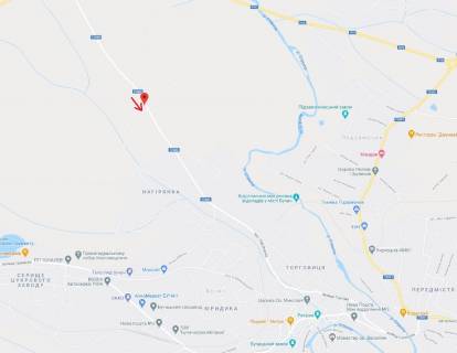 Билборд A в Тернопільських трасах, 3x6  в'їзд з боку Переволоки схема