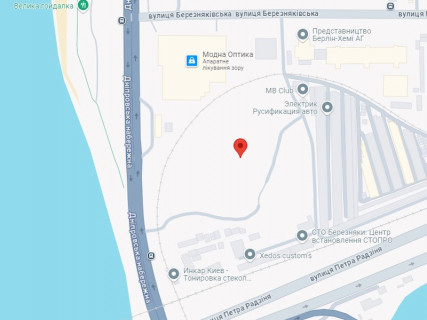 Видеоборд A в Киеве, 8.64x15.36  Дніпровська наб., 13-В, Епіцентр, 4 екрани - 642992 схема