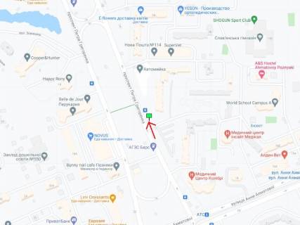 Призматрон, Призма A у Києві Григоренко Петра пр-т., 9 - 374576 схема