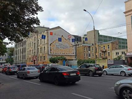 Брандмауэр A в Киеве, 11x13  Антоновича вул., 62 фото 1