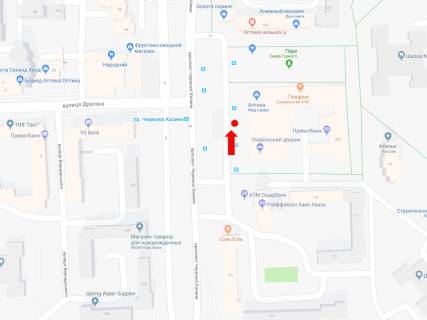 Сiтiлайт  у Львові, 1.8x1.2  Червоної Калини пр., 109, ост. "пр.Червоної Калини", в центр схема