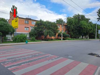 Билборд B в Сумах, 3x6  Горького вул., 2, біля магазину "ТНЦ", Приватбанку фото 1