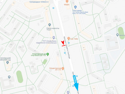 Призма A в Харькове, 3x6  Свободи пр., 39, в центр - 667440 схема