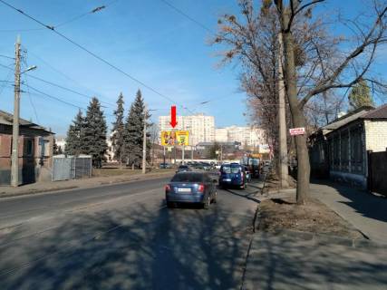 Билборд B в Харькове, 3x6  Польова вул. - вул. Плеханівська, в бік пр. Московського фото 1