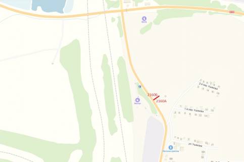Билборд B в Бахмуте Свято-Георгіївська вул., 170 схема