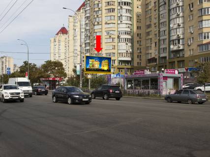 Видеоборд A у Києві, 3x6  Володимира Івасюка пр. (колиш. пр. Героїв Сталінграда) 22, в сторону вул. Левка Лук'яненка (колиш. вул. Тимошенко) - 583818 Фото 1