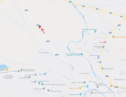 Билборд  в Бучаче, 3x6  виїзд у бік Переволоки схема